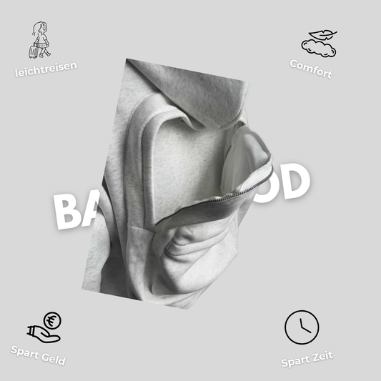 BackHood – Hoodie mit integriertem Rucksack